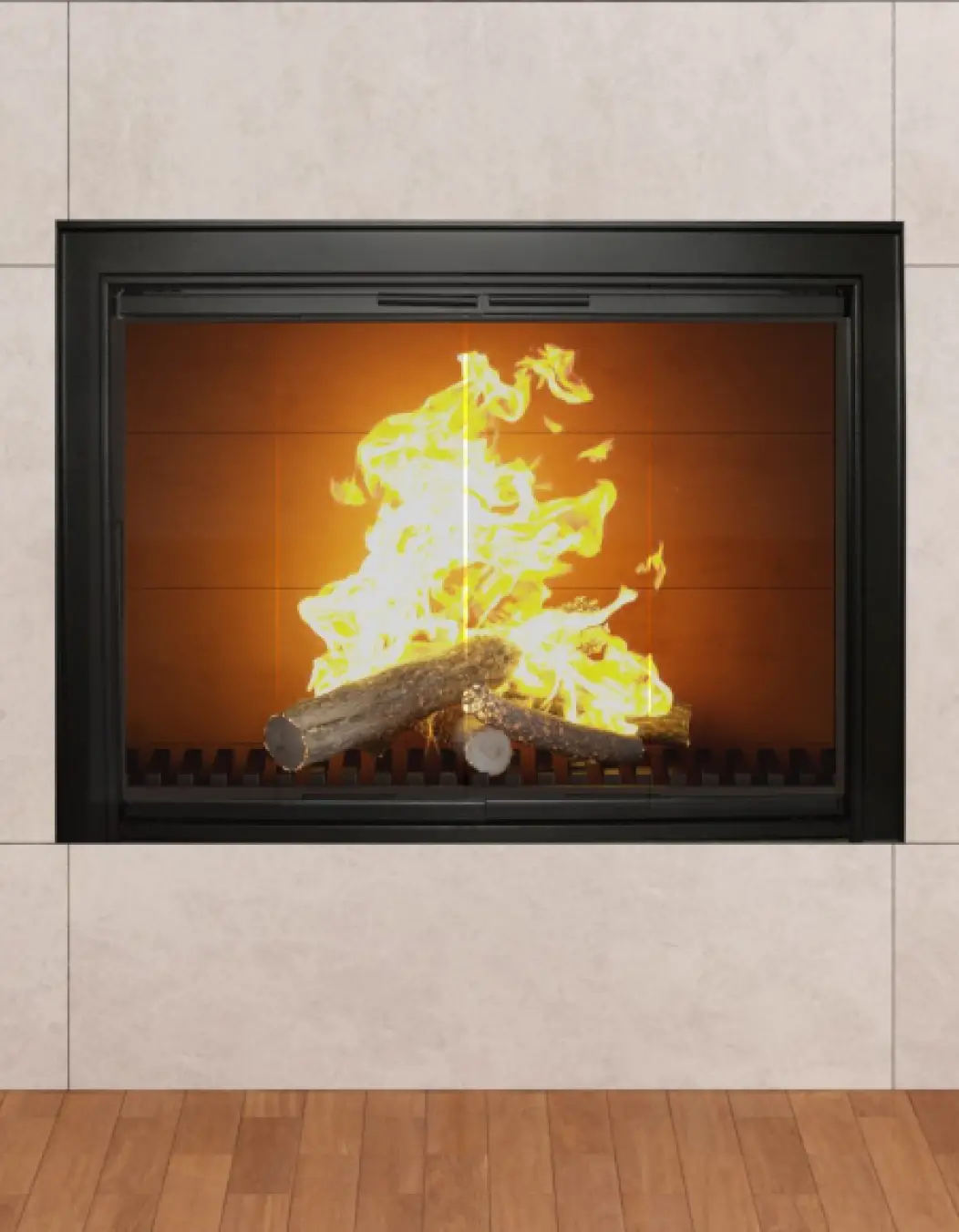 fireplace doors image