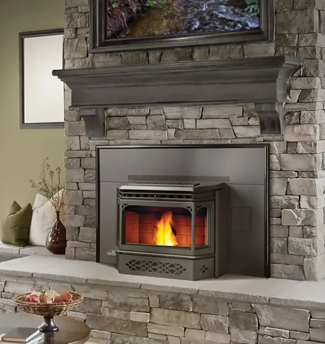 pellet fireplace inserts image