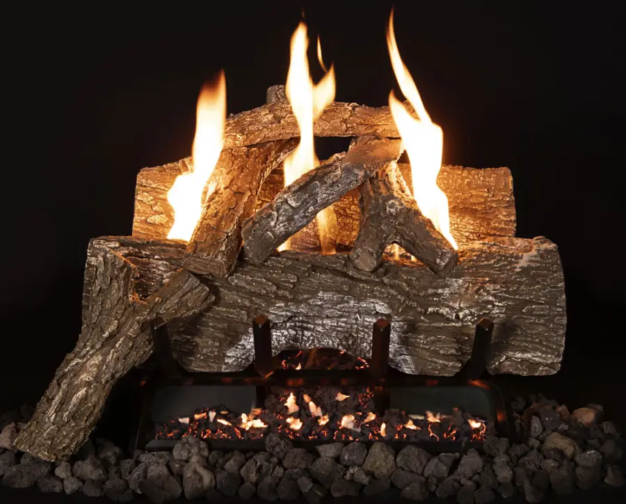 vent free gas logs image