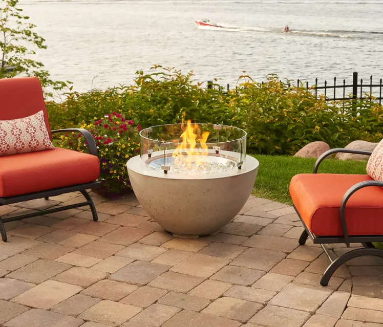 gas fire pit image