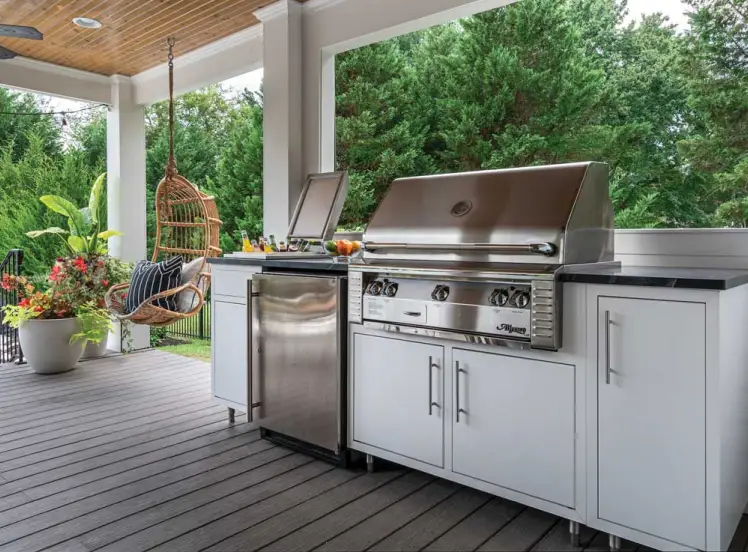 outdoor kitchen cabinets image